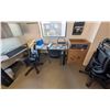 Image 3 : CONTENTS OF OFFICE INCLE: DESKS CHAIRS, CABINETS &