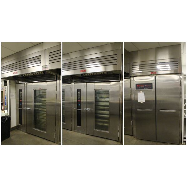 FEATURED LOTS: LBC RACK OVENS & PROOFER