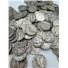 Image 1 : 5 Total Silver Mercury Dimes Assorted