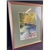 Image 2 : Howard Cobb “Morning Sun – Avalanche Creek” Watercolour