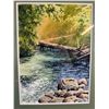 Image 3 : Howard Cobb “Morning Sun – Avalanche Creek” Watercolour