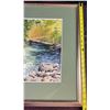 Image 6 : Howard Cobb “Morning Sun – Avalanche Creek” Watercolour