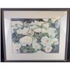 Image 1 : Signed Floral Watercolour Painting, H. Derksen, Professionally Framed