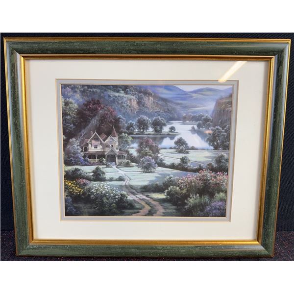 Dubravko Raos "Country Manor" Framed Art Print