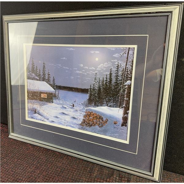 Glen Scrimshaw "Twilight Running" Limited Edition Framed Print