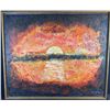Image 1 : Goyette Oil on Canvas Sunset Painting