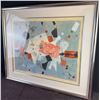 Image 2 : R. Poulin Abstract Mixed Media Painting