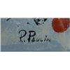 Image 4 : R. Poulin Abstract Mixed Media Painting