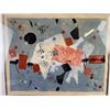 Image 5 : R. Poulin Abstract Mixed Media Painting