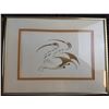 Image 3 : 3 Framed Marcel Creations Bird Art Prints, 12x9 Inches Each