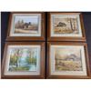 Image 1 : Four Framed Original Landscape Paintings