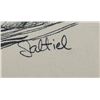 Image 7 : Four Wildlife Prints by Sattiel, Ink on Paper, Framed