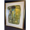 Image 1 : Abstract Signed Limited Edition Print 118/150 Framed