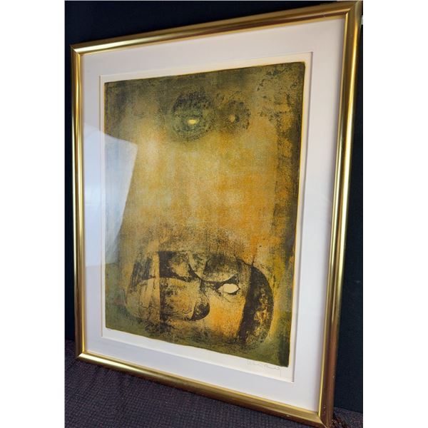 Lebadang Signed Limited Edition Abstract Lithograph 178/750 Framed