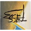 Image 2 : ESSEL "Impact" Acrylic on Canvas Abstract Painting 30" x 40" (2004)