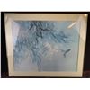 Image 1 : David Lee 1978 Framed Print with Hummingbird