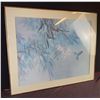Image 3 : David Lee 1978 Framed Print with Hummingbird