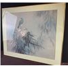 Image 2 : David Lee '78 Framed Art Print with Bird and Floral Motif