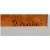 Image 4 : R. Poulin Abstract Mixed Media Artwork, Framed