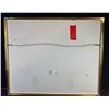 Image 5 : R. Poulin Abstract Mixed Media Artwork, Framed