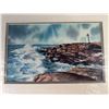 Image 3 : Two Artworks: Maritime Fine Arts Studio Print and Framed Dog Sketch