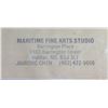 Image 8 : Two Artworks: Maritime Fine Arts Studio Print and Framed Dog Sketch