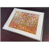 Image 2 : Framed Abstract Mixed Media Artwork