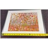 Image 5 : Framed Abstract Mixed Media Artwork