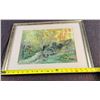 Image 7 : Framed Essel Painting with Mat