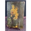 Image 1 : Religious Icon Painting on Wood with Easel