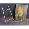 Image 3 : Religious Icon Painting on Wood with Easel