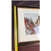 Image 5 : Framed Abstract Painting Signed by Essel