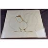 Image 1 : Benjamin Chee Chee 1975 Framed Print, Minimalist Bird Design