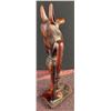 Image 2 : Egyptian Anubis Figure with Detachable Staff, Resin