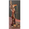 Image 3 : Egyptian Anubis Figure with Detachable Staff, Resin