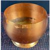 Image 4 : Brass Crucifix and Copper Teapot with Bowl, Marked