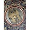 Image 4 : Hosny Gomaa Handcrafted Egyptian Brass Plate with Stand