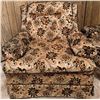 Image 2 : Floral Upholstered Sofa and Armchair Set with Scotchgard Fabric