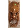 Image 3 : Hand-Carved Wooden Demon Masks