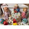 Image 2 : Vintage Toys, Dolls, Plush, Books And Suitcase Lot