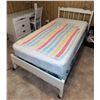 Image 1 : Single Bed Frame with Mattress, Box Spring, Dresser, and Chair Set