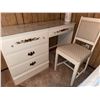 Image 7 : Single Bed Frame with Mattress, Box Spring, Dresser, and Chair Set