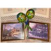 Image 3 : Framed Artwork and Painted Maracas Lot