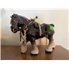 Image 2 : Ceramic Draft Horse Figurine and Two Vintage-Style Miniatures