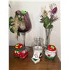 Image 2 : Holiday Ceramic and Glass Decor Items