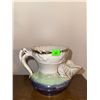 Image 2 : Ceramic Pitcher with Leaf Detail and Bird-Shaped Porcelain Candle Holder
