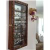Image 2 : Wall Display Case with Collection of Souvenir Collector Spoons