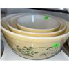 Image 1 : Pyrex Mixing Bowl Set Spring Blossom Pattern