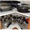 Image 1 : Cookware Lot with Pots, Pans, Bakeware and Lids
