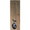 Image 5 : Costume Jewellery Lot: Bracelet, Two Earrings Sets, Engraved Pendant Necklace